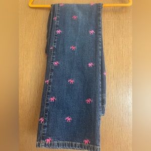 Lilly Pulitzer - size 8 - elephant jeans